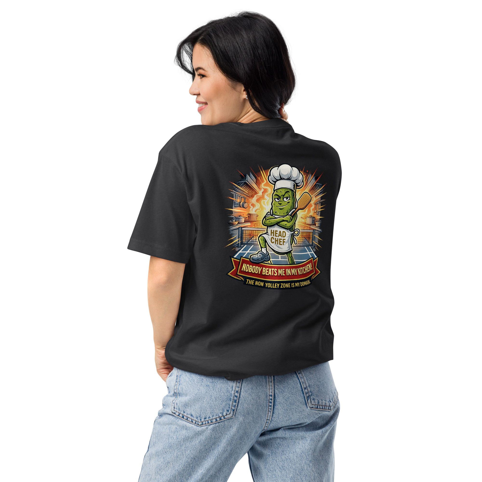 Nobody Beats Me in My Kitchen! — Pickleball Tee - Image 29