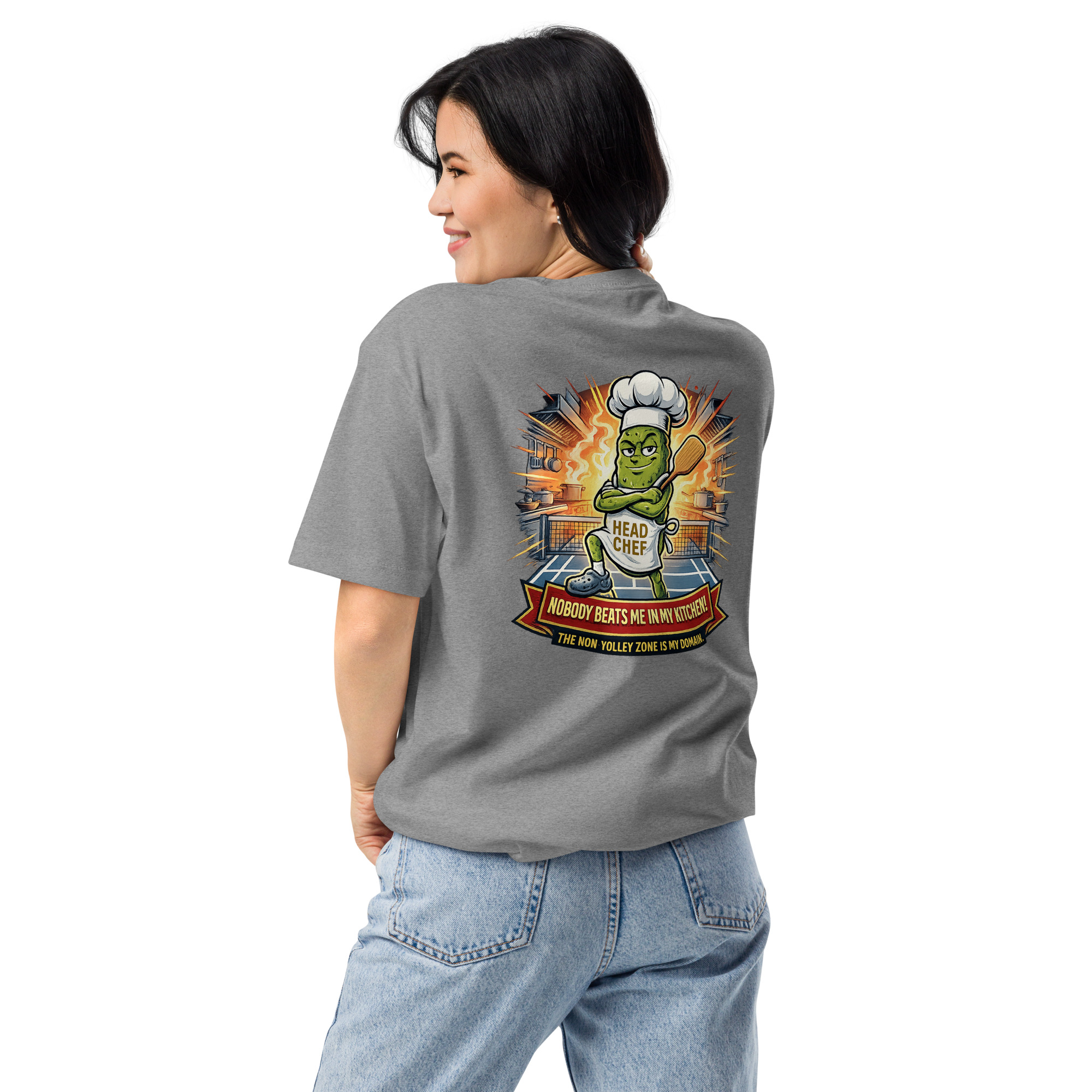 Nobody Beats Me in My Kitchen! — Pickleball Tee - Image 8