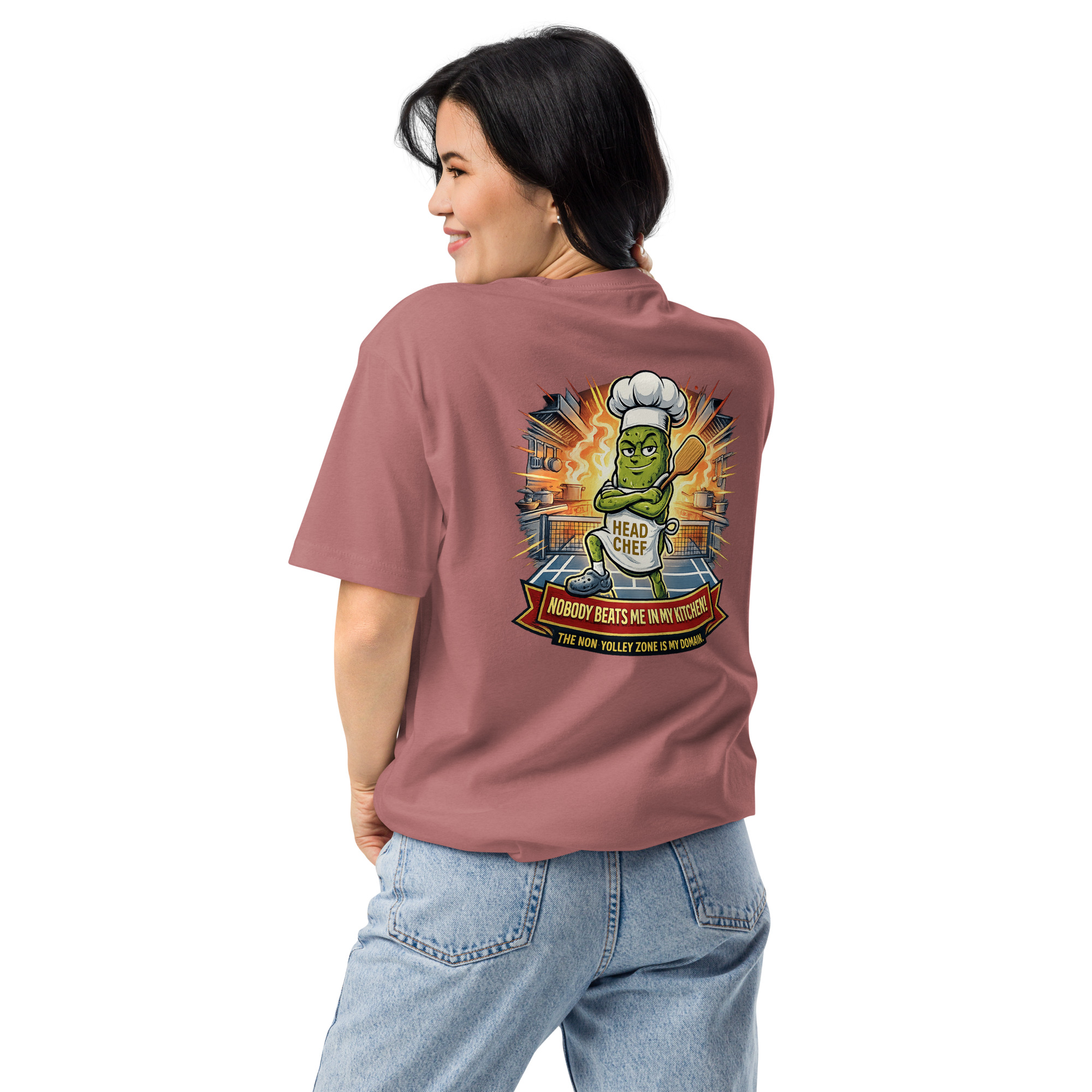Nobody Beats Me in My Kitchen! — Pickleball Tee - Image 5