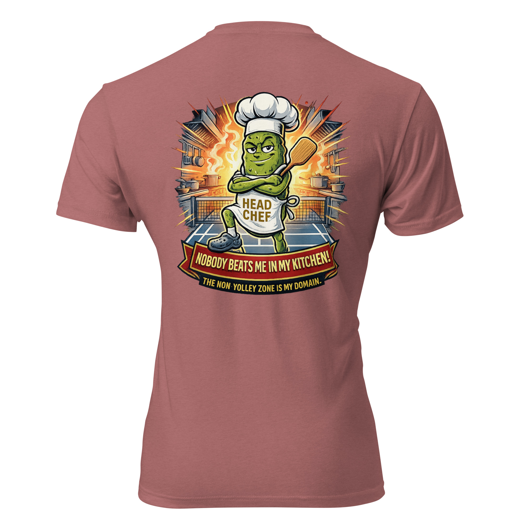 Nobody Beats Me in My Kitchen! — Pickleball Tee - Image 4