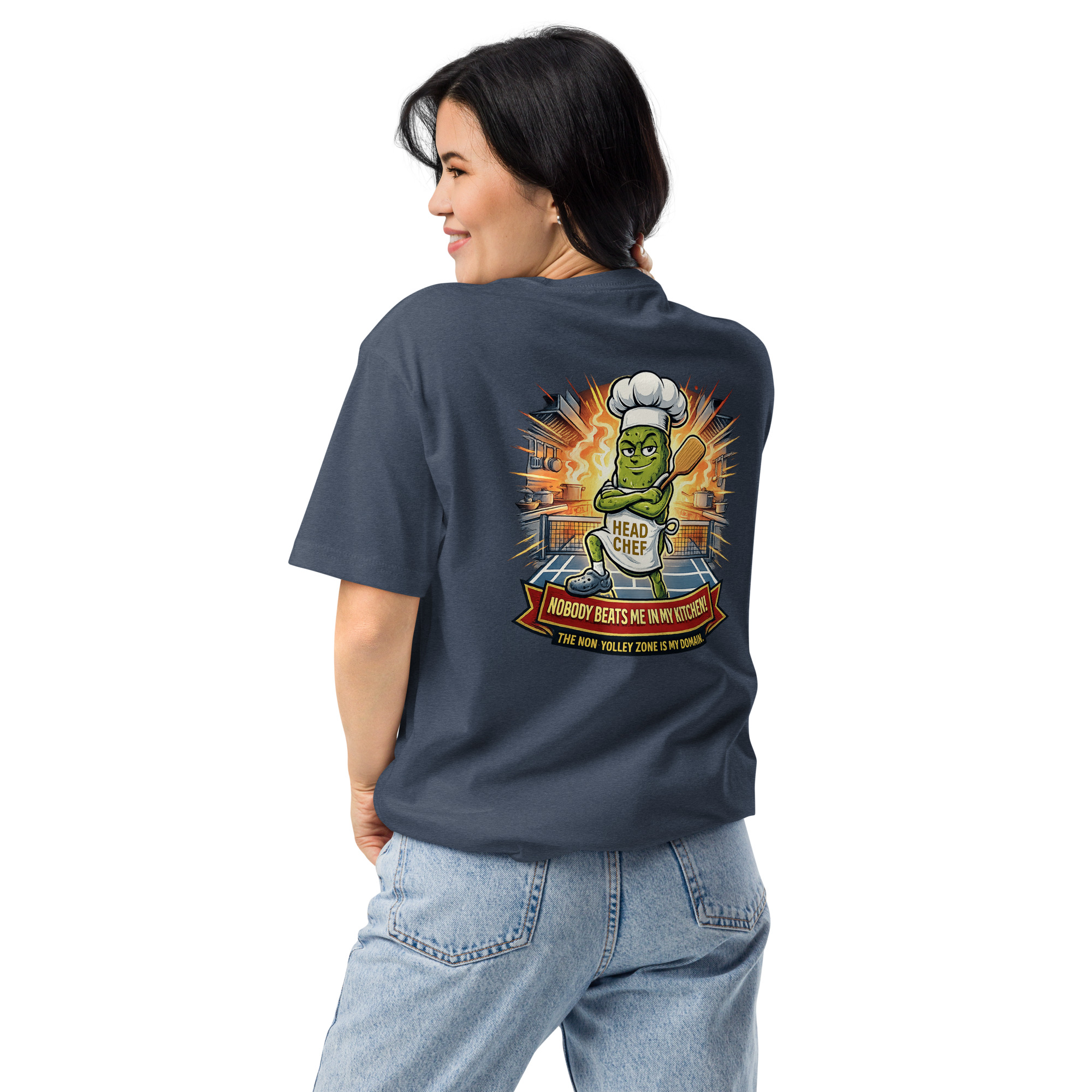 Nobody Beats Me in My Kitchen! — Pickleball Tee - Image 11