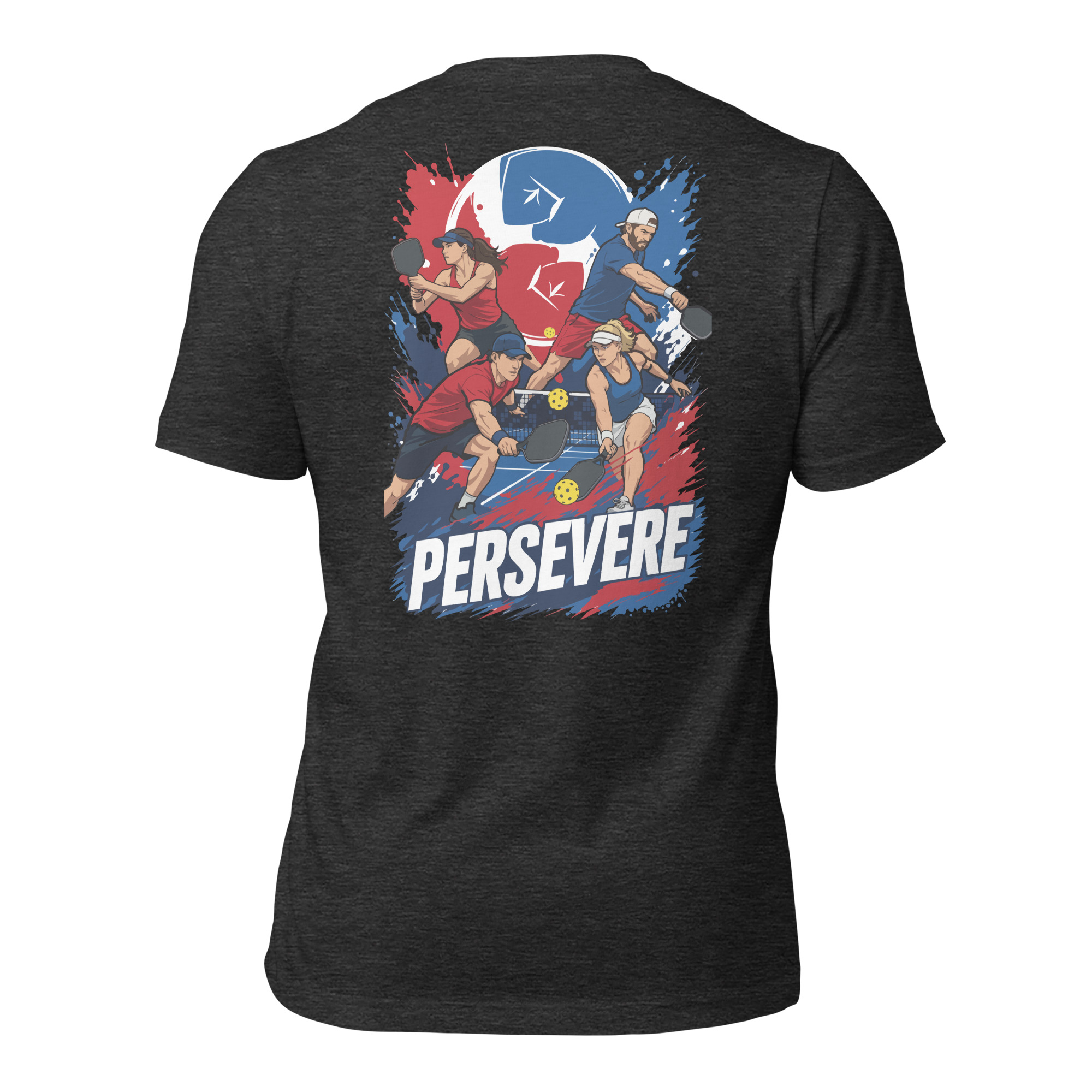 PERSEVERE — Pickleball Tee — Supply Your FIGHT to Win! - Image 8