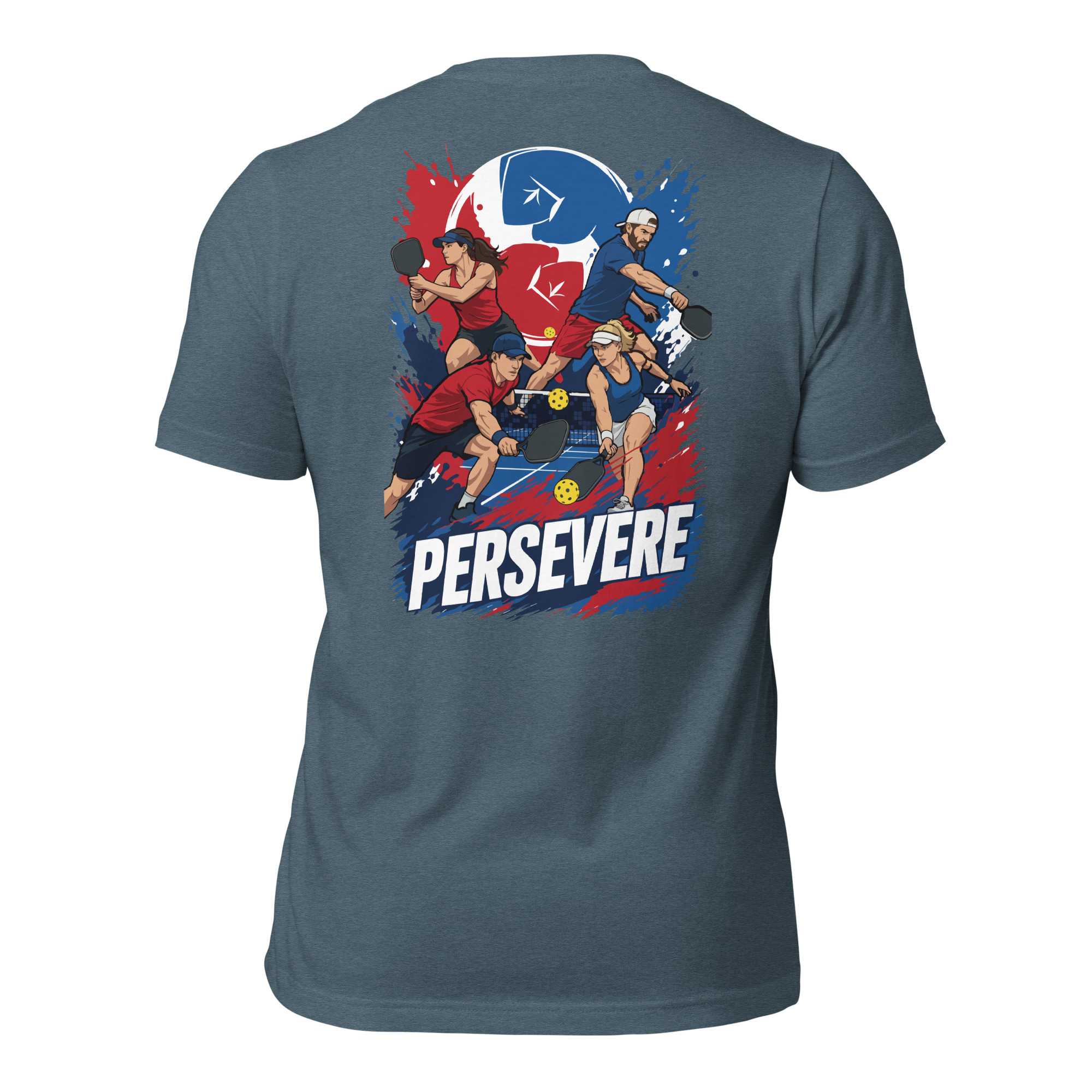 PERSEVERE — Pickleball Tee — Supply Your FIGHT to Win! - Image 10